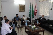 المقدسي في زيارة تعارفية للجماعة الإسلامية