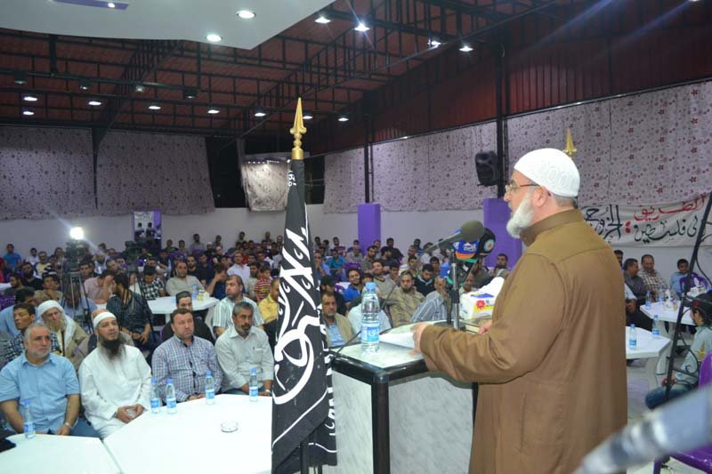 القوى الإسلامية في مخيم عين الحلوة تحي ذكرى النكبة 65